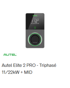 Autel Elite 2 PRO -Triphasé