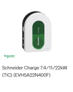 Schneider charger 7,4/11/22kW (TIC)