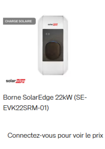 Borne SolarEdge 22kw