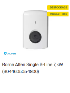 Borne Alfen Single S-Line 7 Kw